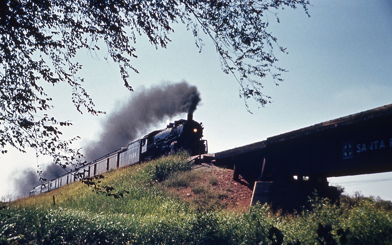 ATSF 4-6-2 #3448 Steam Locomotive