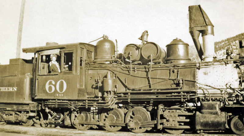C&S 2-8-0 #60 Early 1940s
