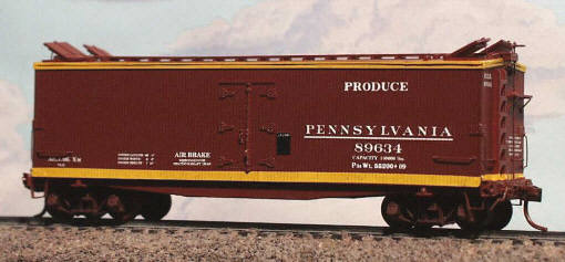PRR 2704 XM DS Ventilated Boxcar