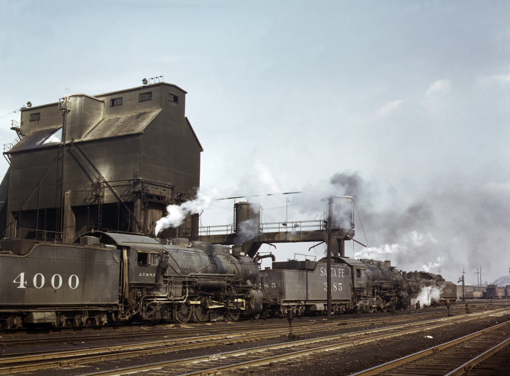 AT&SF Locomotive Service Facility - Argentine Yard