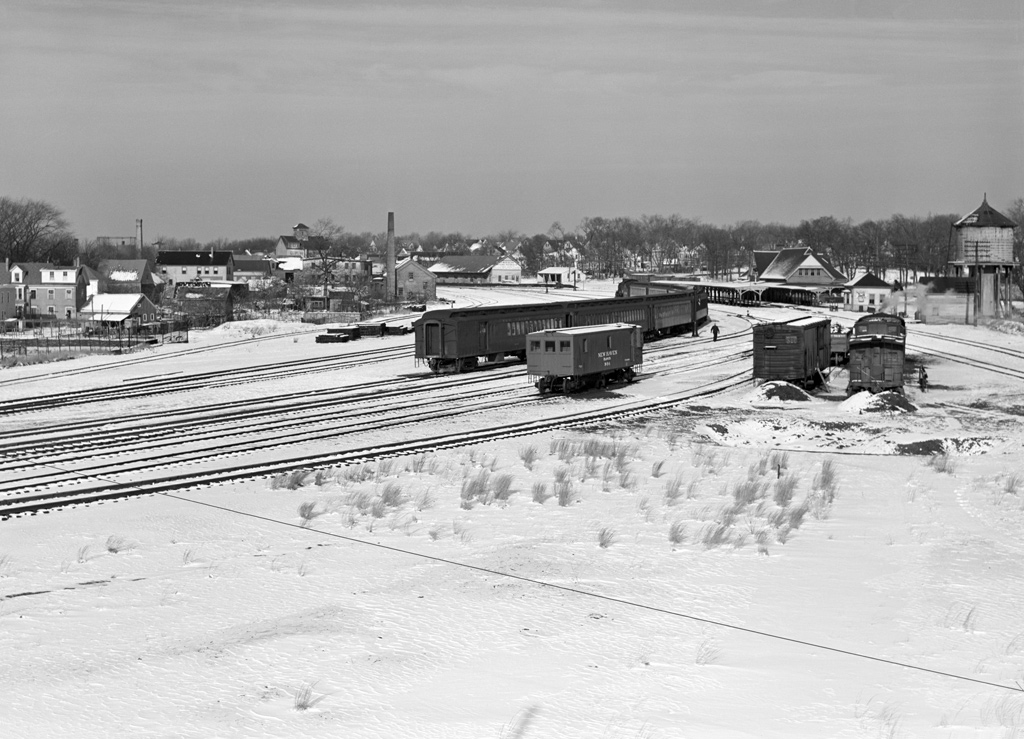 Railroad Yard in Middleboro, Massachusetts
