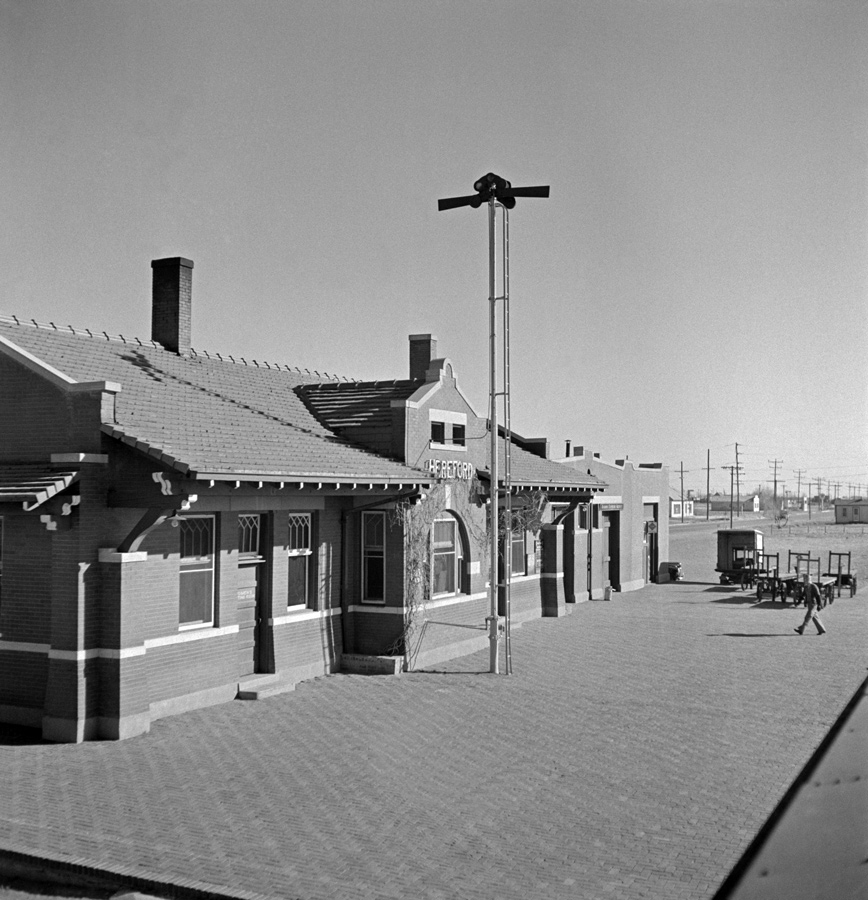 AT&SF Depot at Hereford, Texas