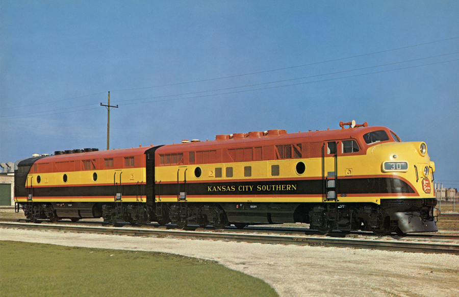 KCS F3 #30A/B Locomotives